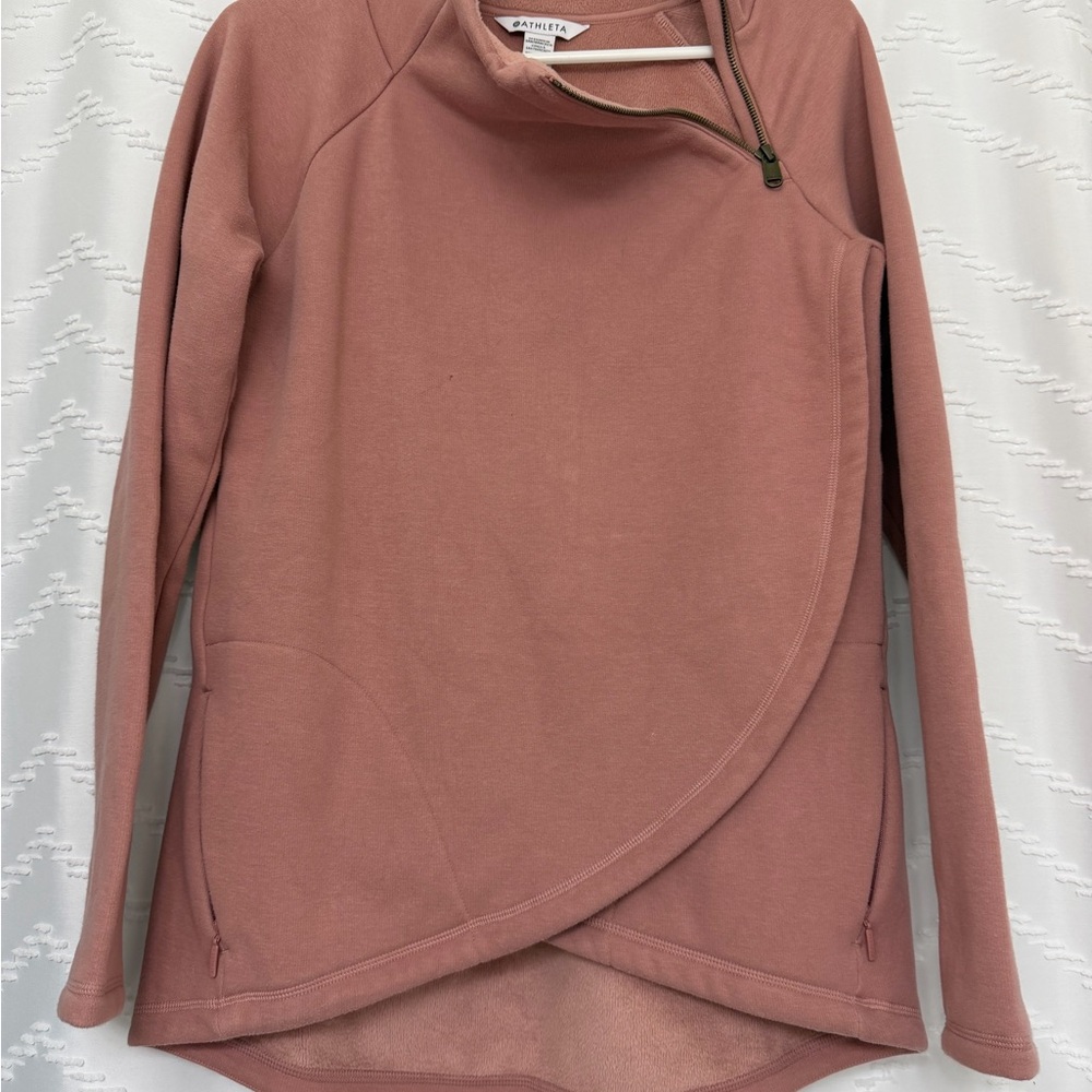 Athleta Dusty Rose Pullover